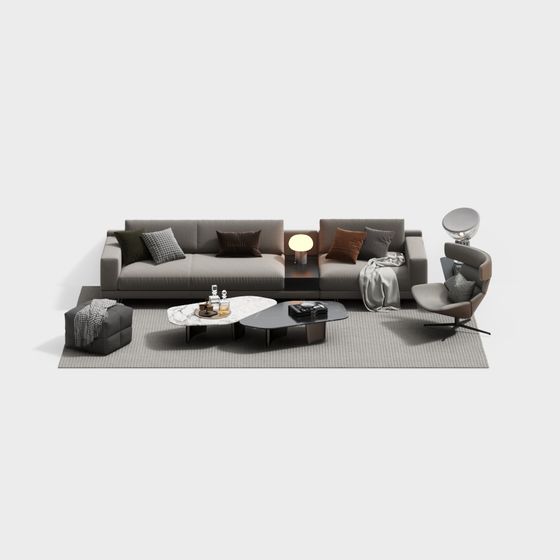 Luxurious Modern Combination Sofa