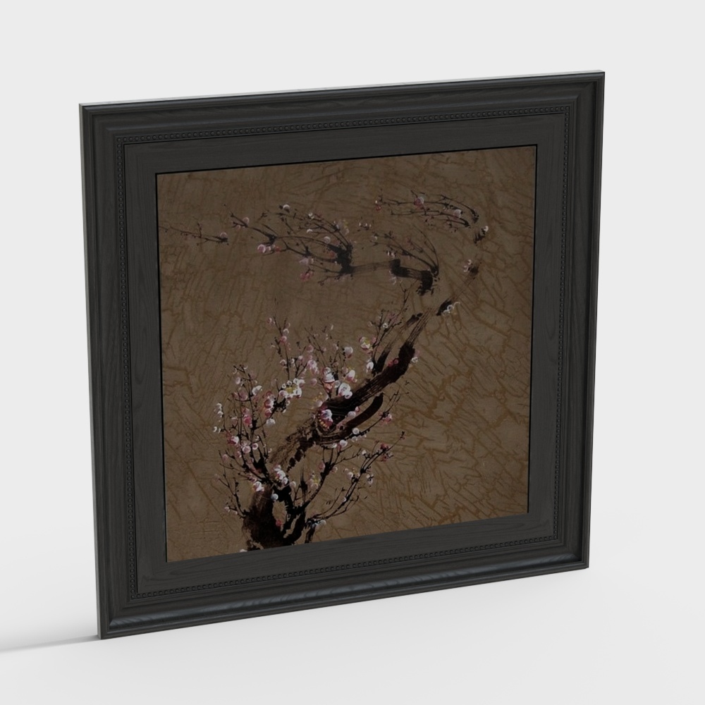 Nouvelle peinture décorative suspendue de style chinois