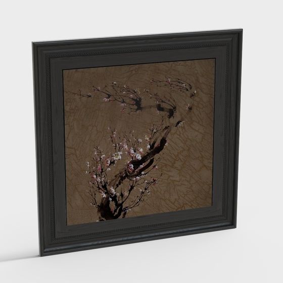 Nouvelle peinture décorative suspendue de style chinois