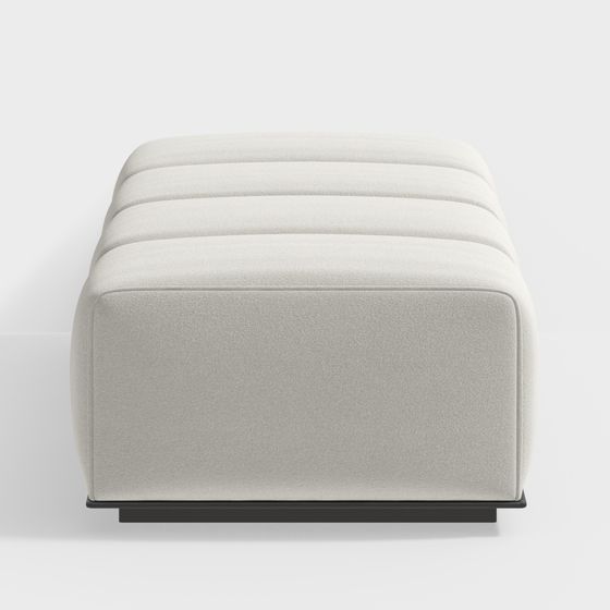 Urban Comfort Ottoman 3D model