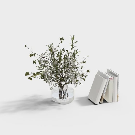 Spring Bouquet 3D model