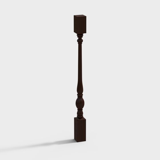 Vintage Column 3D model for Creative Projects