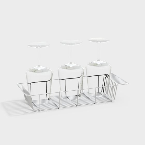 Stylish Cup Holder 3D model for Modern Interiors