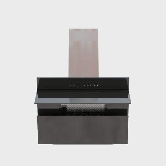 Modern Minimalist Range Hood 3D model