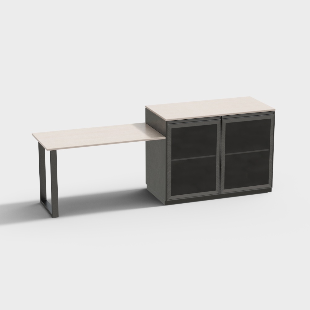 모던 주방 섬 조리대