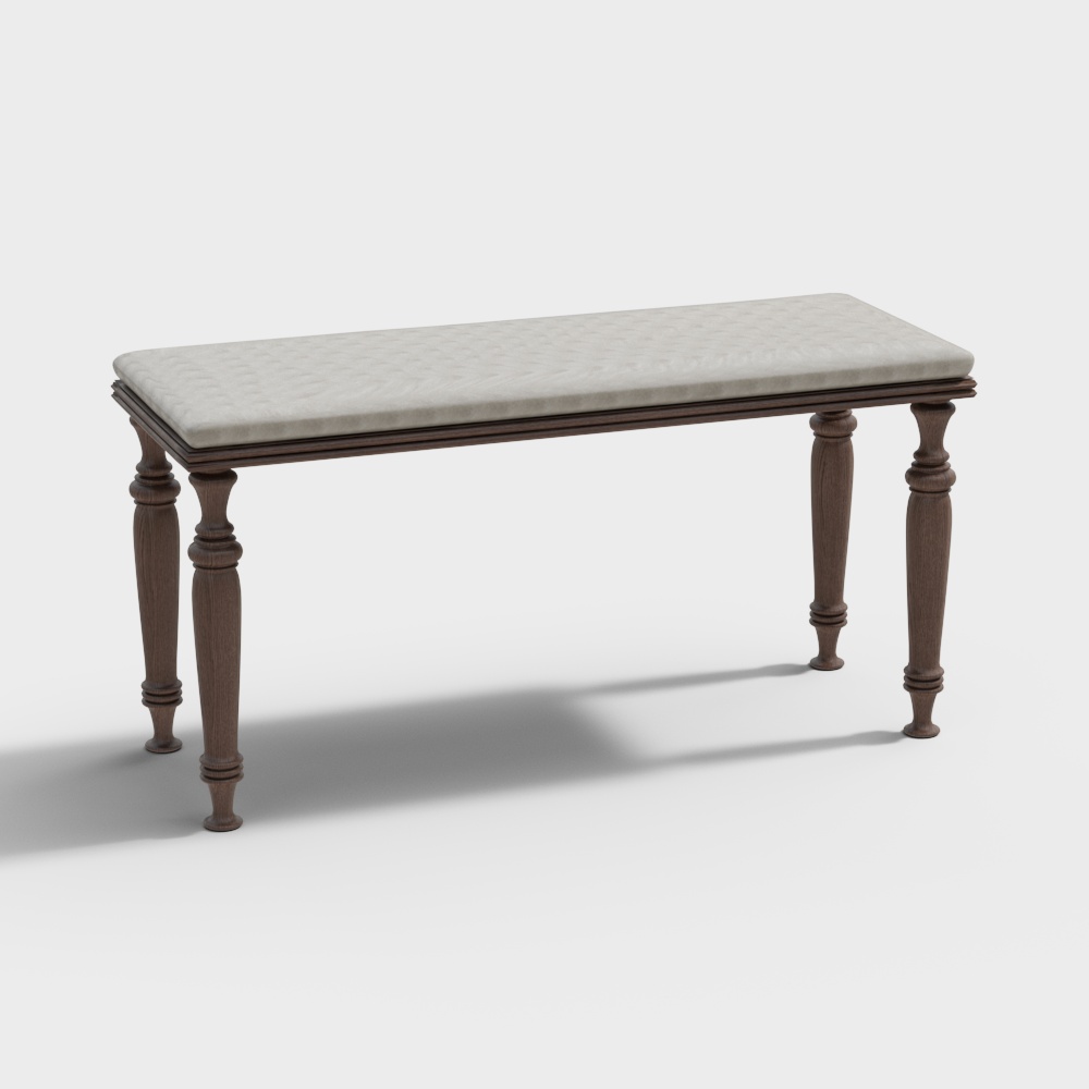 Einfacher europäischer Klavierstuhl