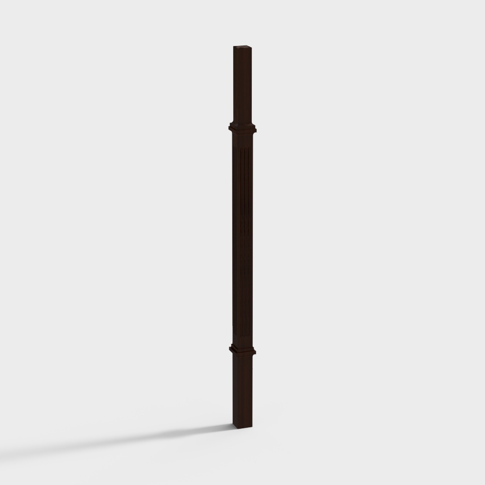 간단한 유럽 스타일 계단 난간 기둥