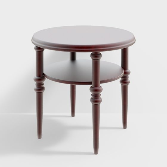 Mesa redonda pequeña europea