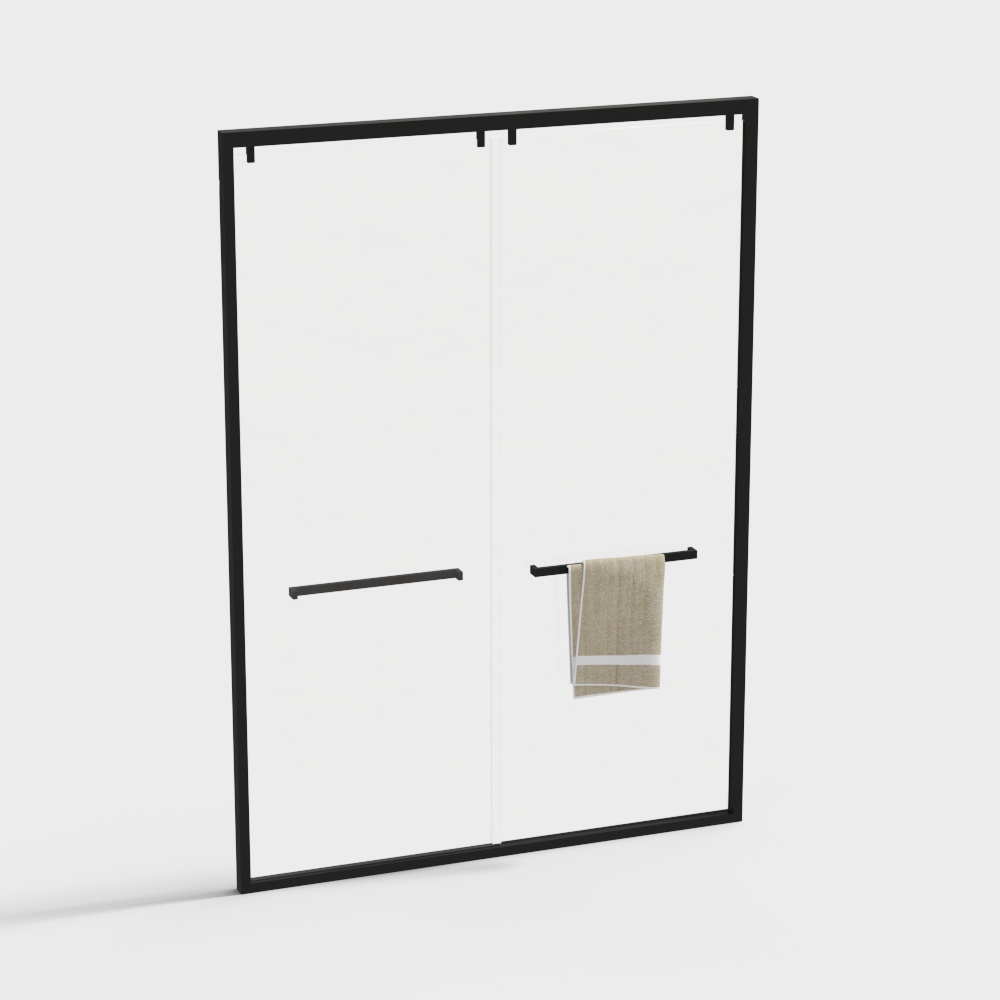 Modern Bathroom Glass Partition