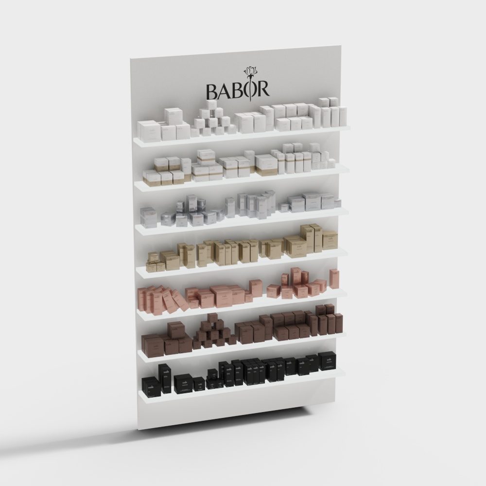 Makeup Shelf Model 2