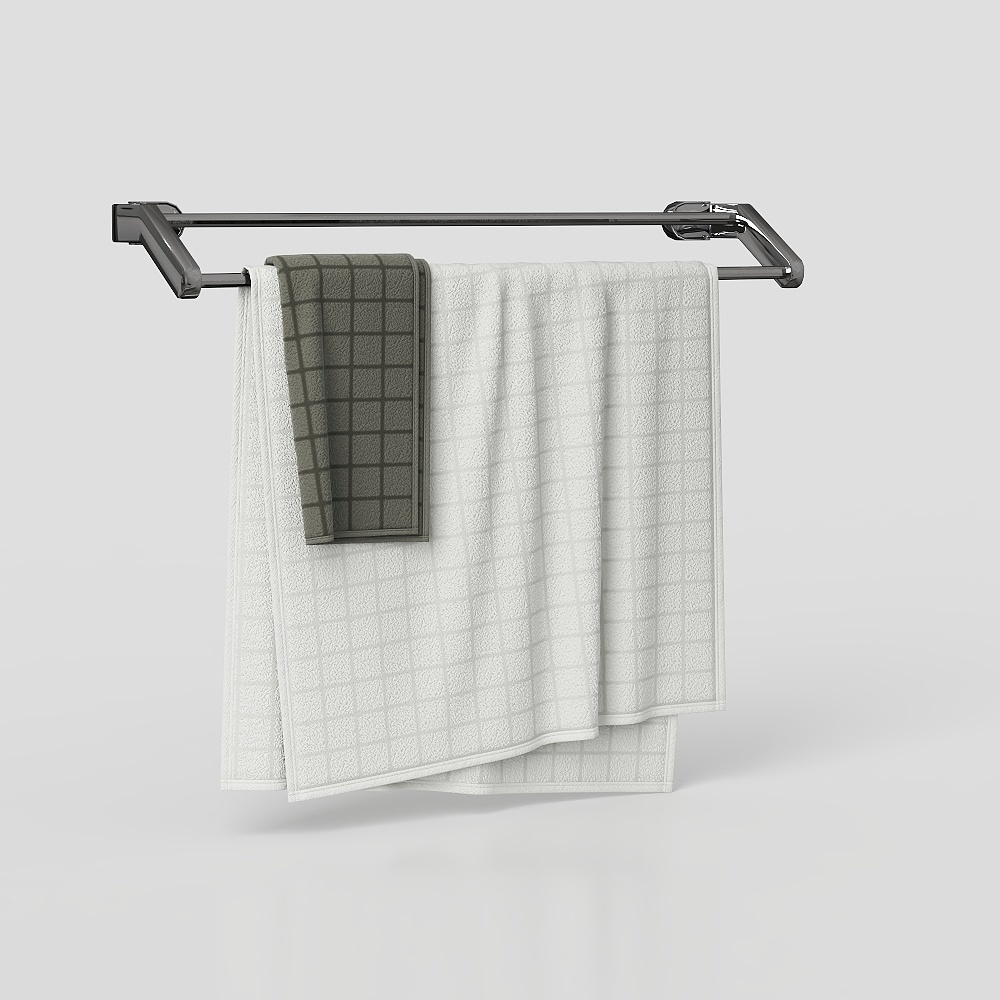 ราวผ้าขนหนูในห้องน้ำ