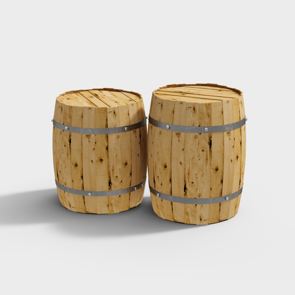 Wooden Barrel