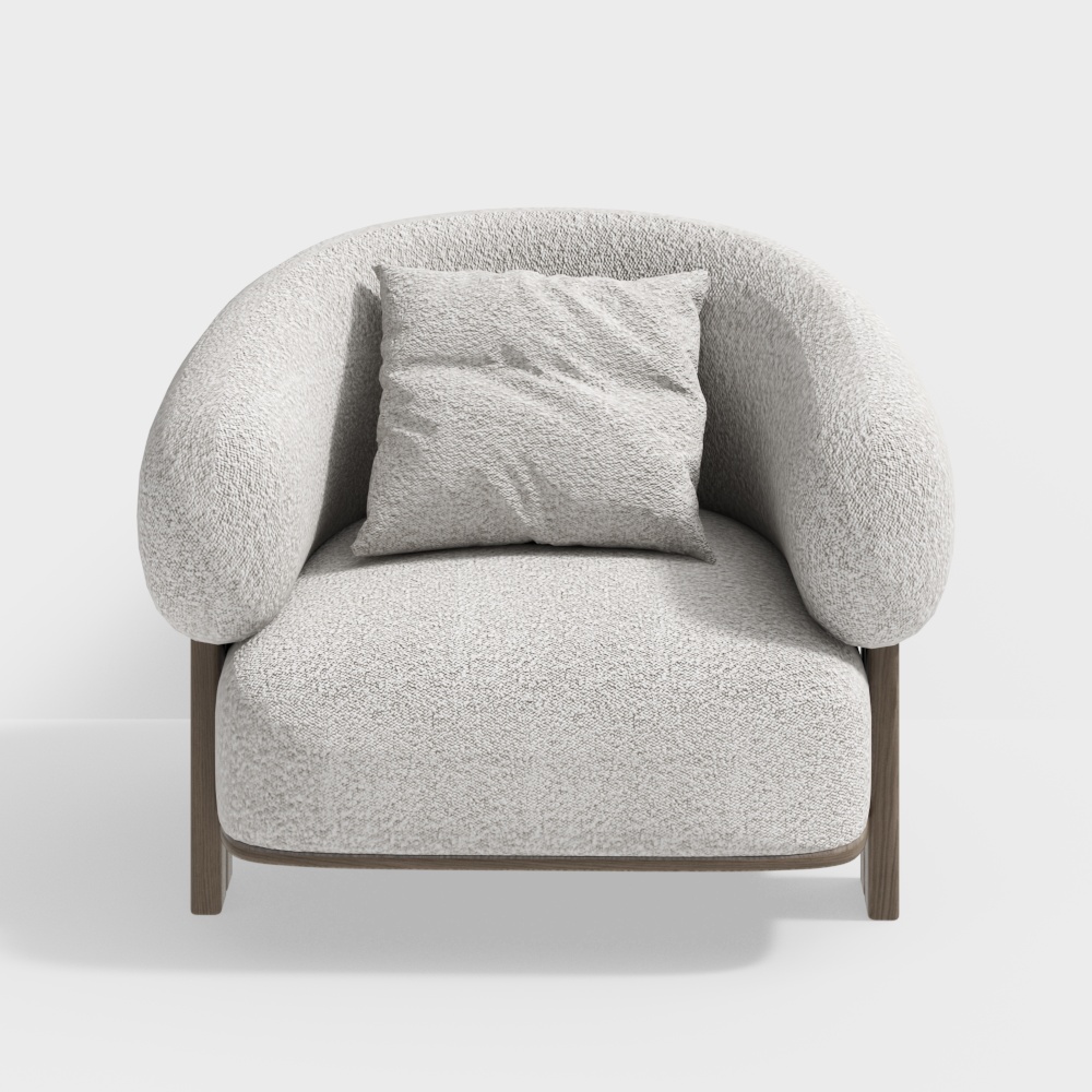 Lonesome Elegance Single Sofa