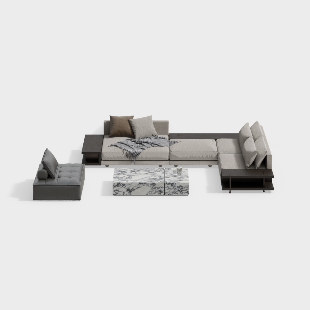 Modern Sofa Coffee Table Set