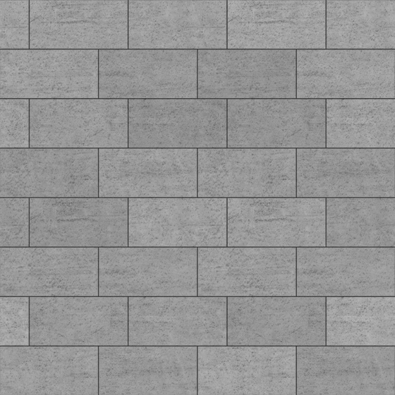 Gray Exterior Wall Tiles 3D Model by Liu Hui
