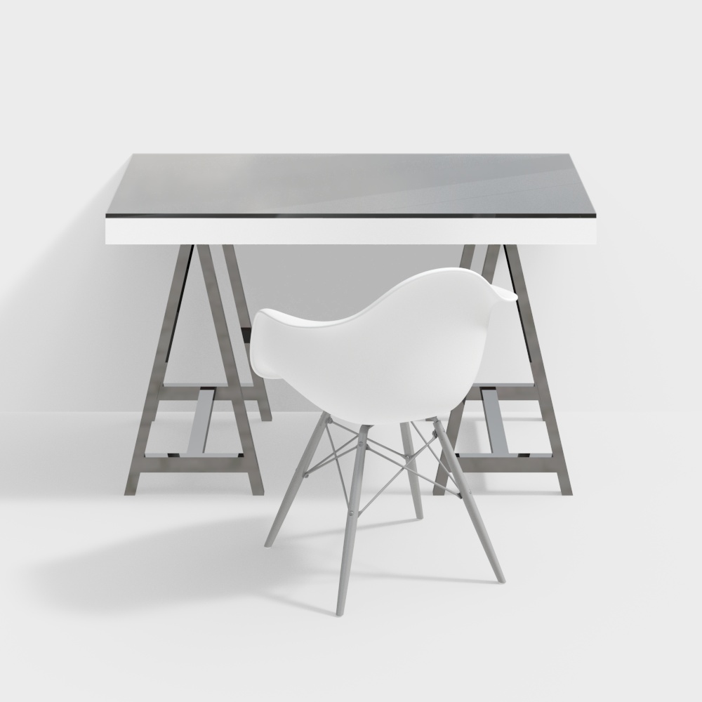 Modern Desk Chair Set