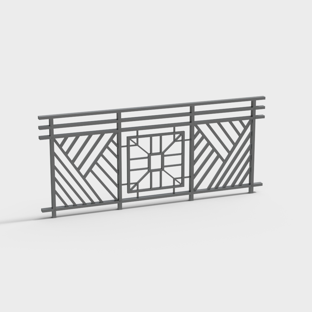 フェンスの手すり