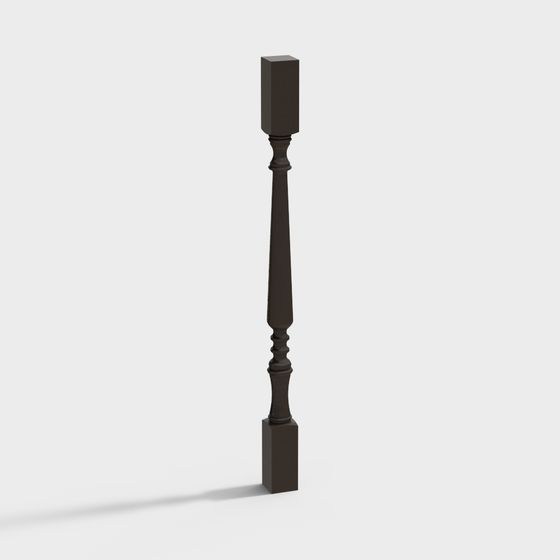Elegant Minimalist Column 3D model