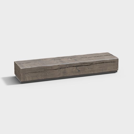 Rustic Wooden Bench Leisure Bench