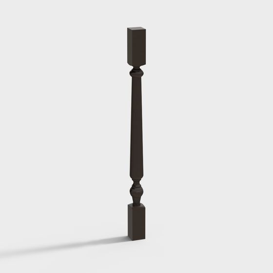 Elegant Minimalist Column 3D model