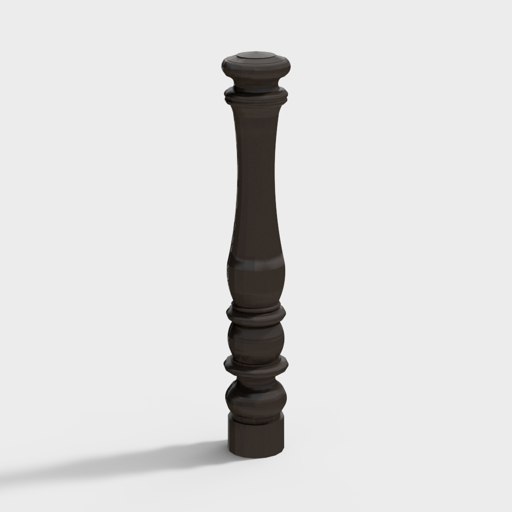 Vintage Column 3D Model – Classic Design Element