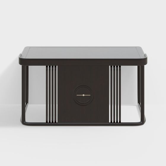 City Window Side Table 3D model for Modern Interiors
