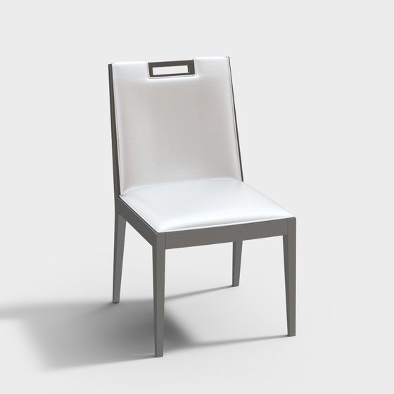 Urban Elegant Chair 3D model for Creative Spaces