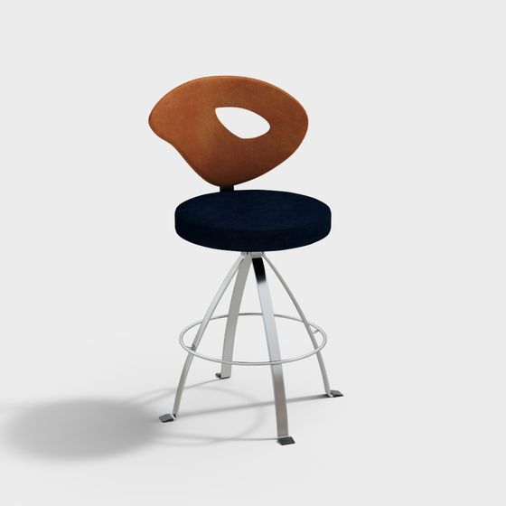 Unique Modern 3D Chair Model for Creative Projects