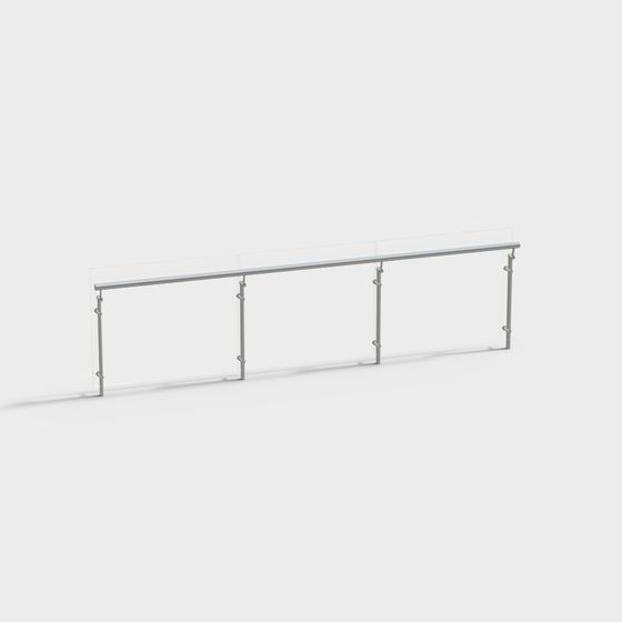 유리 경계 울타리