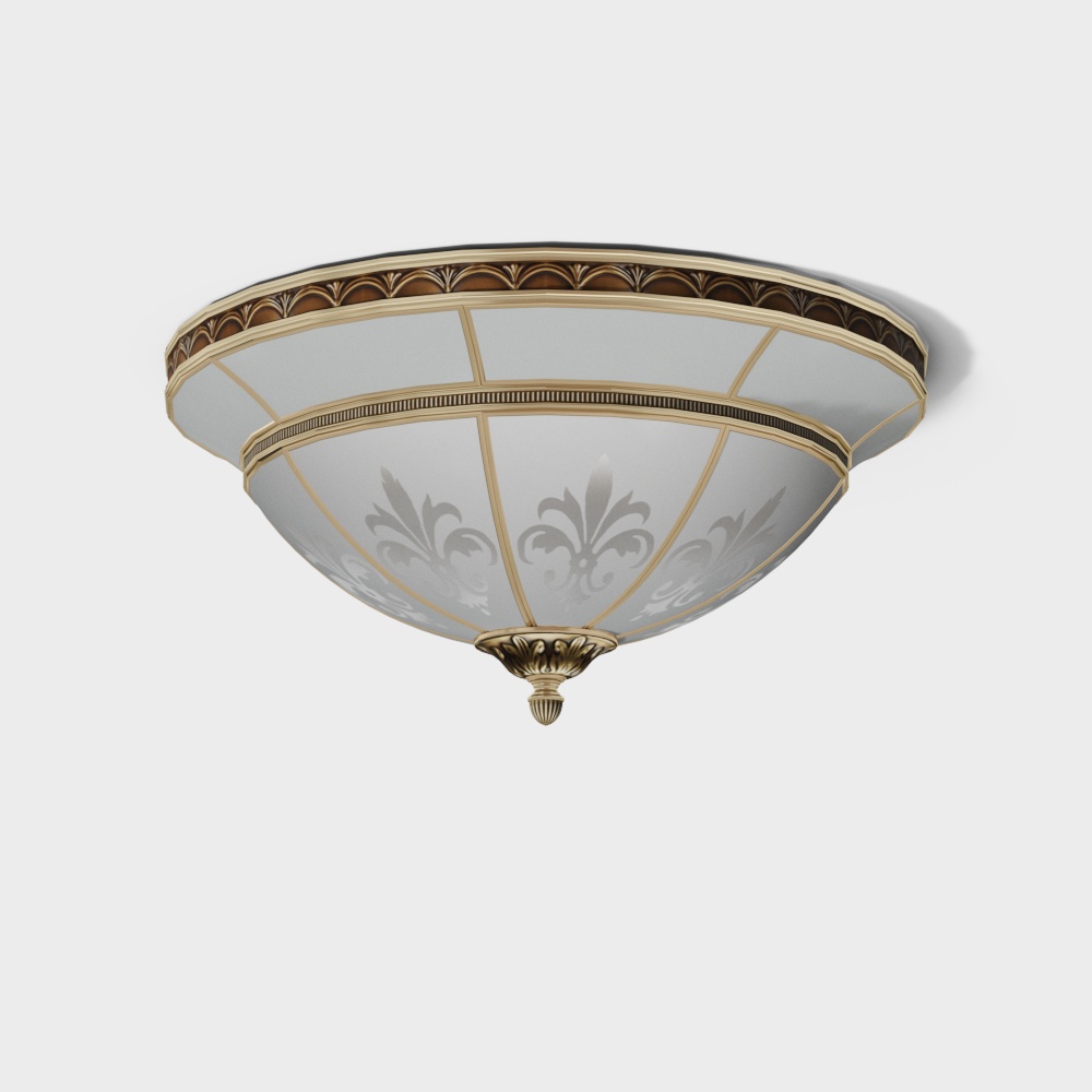 Elegant Iron Art Ceiling Light