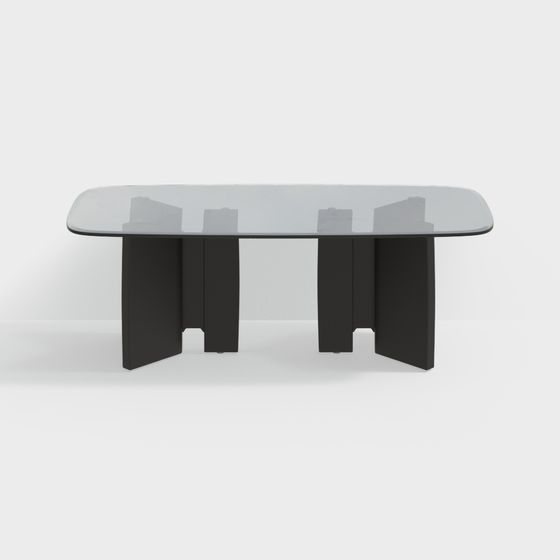 City Light Dining Table 3D model