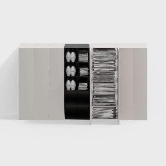 Moderner Hotellinnenschrank