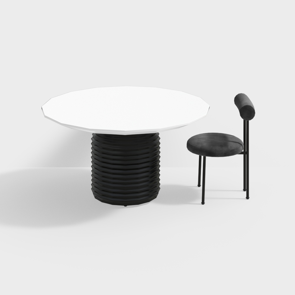 Coco Republic Gothenburg 椅子和 Mueller 桌子