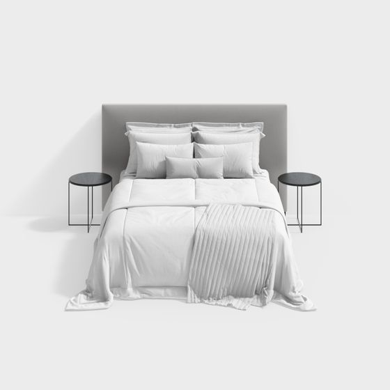 Urban Bedroom Suite 3D model