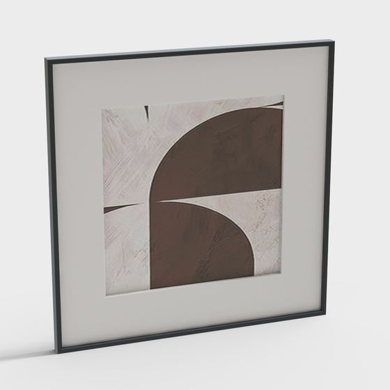 Abstract Curve 3D model