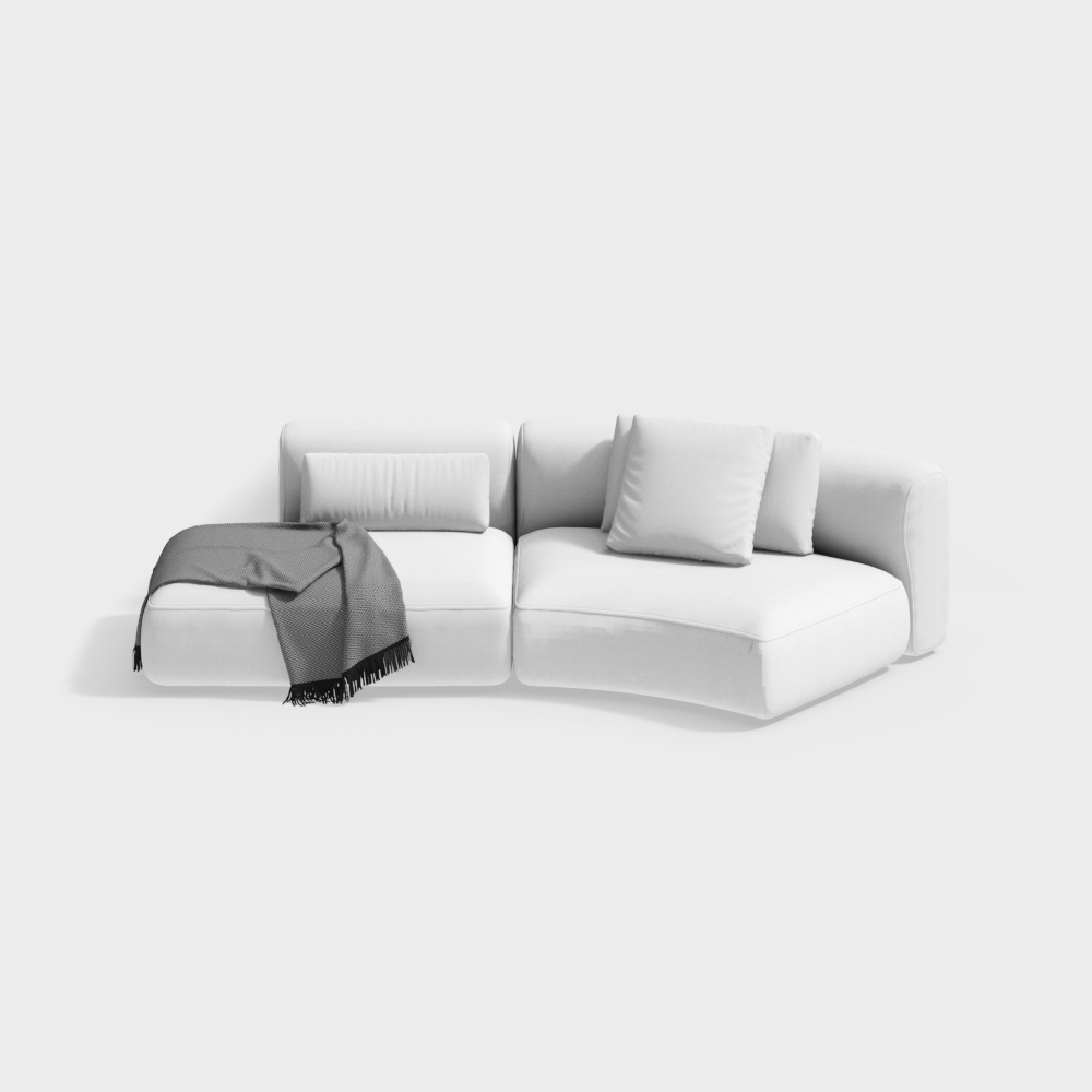 MDF Italia Cosy Curve Sofa Small