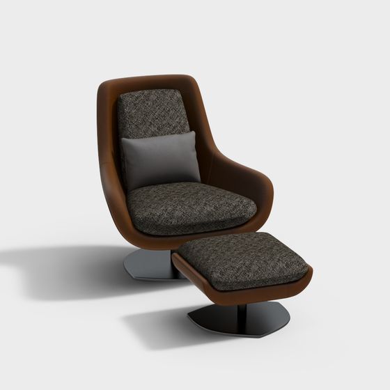 Urban Relaxation Chair 3D model for Modern Spaces