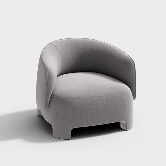 Cozy Corner Chair 3D model