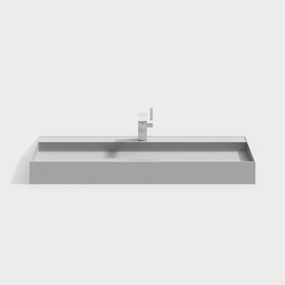 Modern Urban Sink 3D model