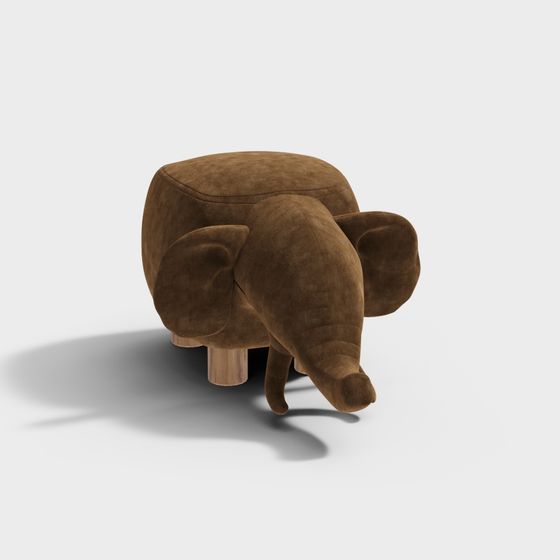 Elephant Ottoman 3D model