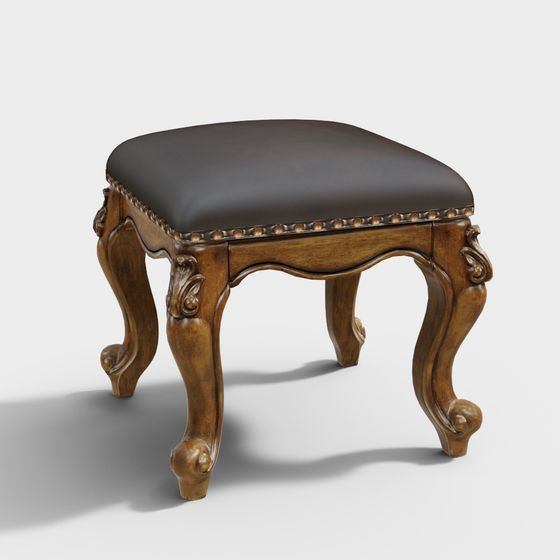 Ghế đẩu nhỏ Saint Disburg - Vẻ đẹp thuần khiết - XBD-55522