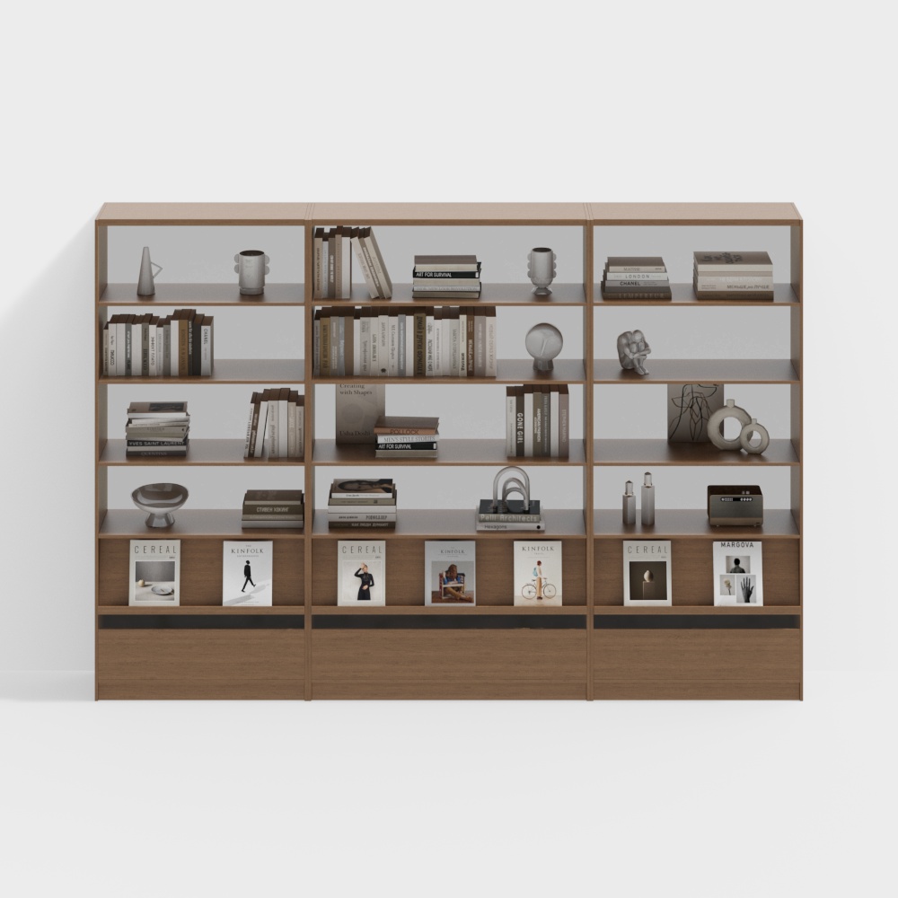 Solid Wood Bookshelf
