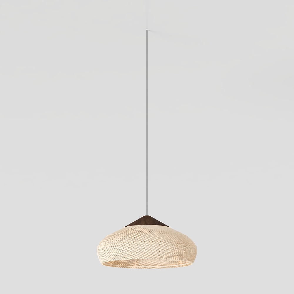Stylish Low-Polygon Hanging Light 3D model