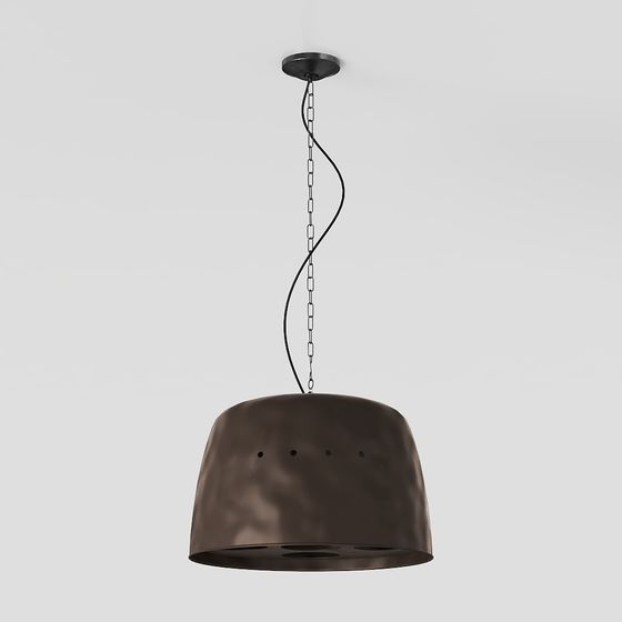 Industrial Pendant Lamp 3D model for Modern Spaces