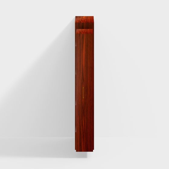 Wooden Column 3D model