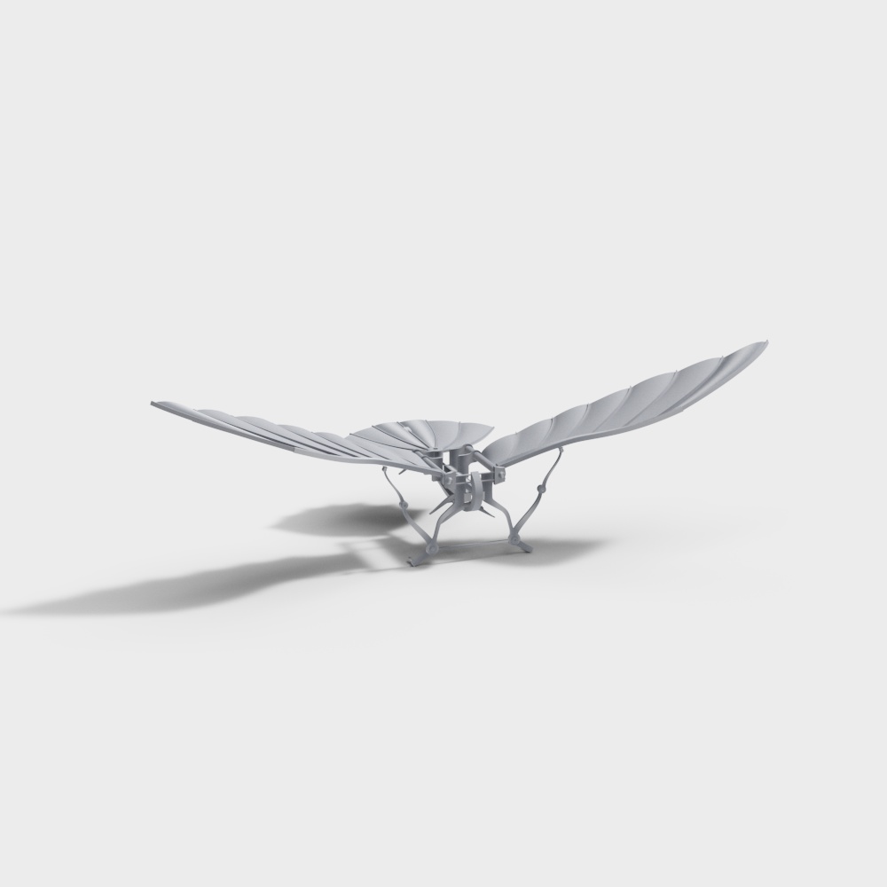 Mechanical Butterfly 3D model