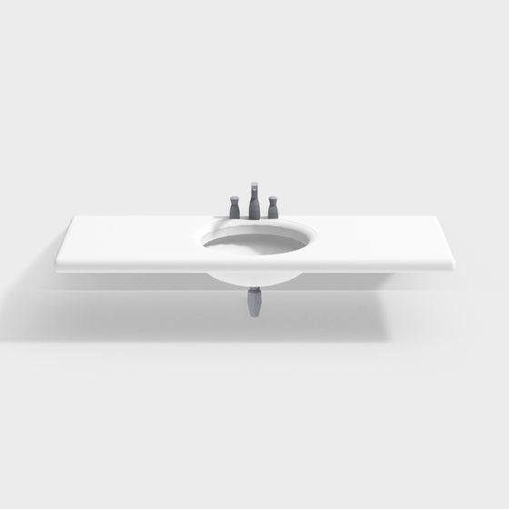 Minimalist Bathroom Sink 3D model