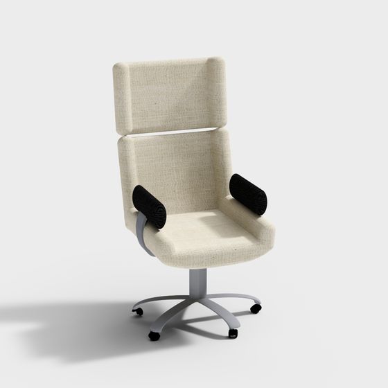Modern Minimalist Office Chair 3D model