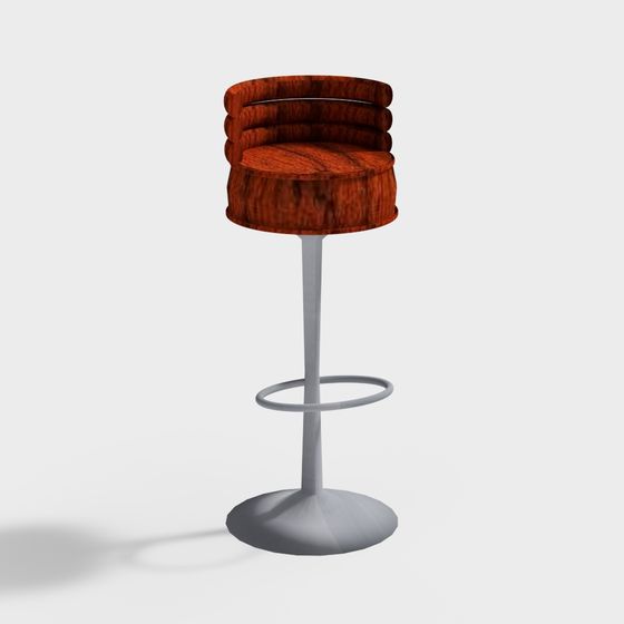 Urban Comfort Bar Stool 3D model