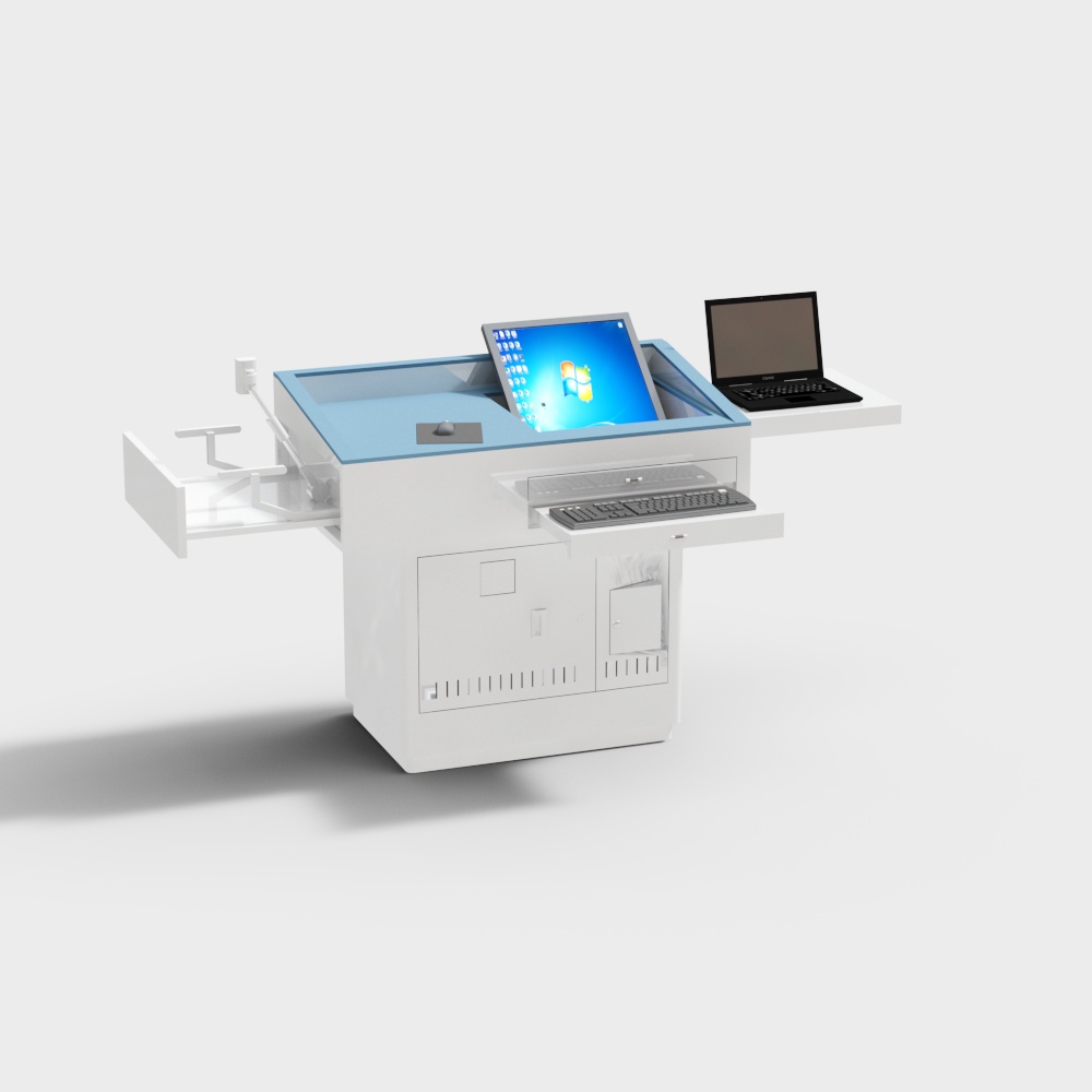 Classroom Multimedia Podium with Projection Equipment